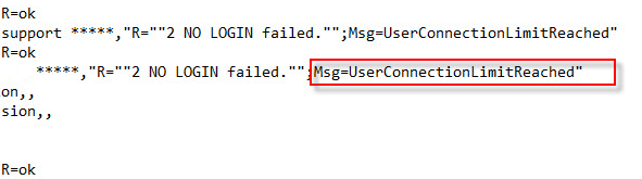 POP3 Error Msg=UserConnectionLimitReached | EzCloudInfo