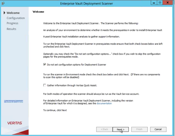 Performing Veritas Enterprise Vault Upgrade for Exchange Environment ...