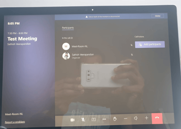 Microsoft Teams – Configure your Surface Pro device as your personal ...